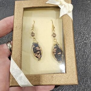 Nib! Artisan Dangle Earrings By DMM